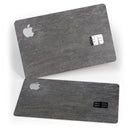 Rustic Textured Surface V2 - Premium Protective Decal Skin-Kit for the Apple Credit Card