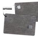 Rustic Textured Surface V2 - Premium Protective Decal Skin-Kit for the Apple Credit Card