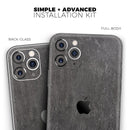 Rustic Textured Surface V2 - Protective Skin Wrap & Decal – Compatible with iPhone SE to iPhone 17 Pro Max (All Models)