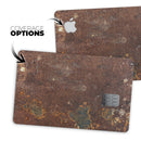 Rustic Textured Surface V3 - Premium Protective Decal Skin-Kit for the Apple Credit Card