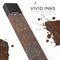 Rustic Textured Surface V3 - Premium Decal Protective Skin-Wrap Sticker compatible with the Juul Labs vaping device