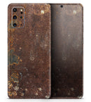 Rustic Textured Surface V3 - Premium Vinyl Skin Decal for Samsung Galaxy S25 Ultra, S24, S23, S22 & All Galaxy S Models