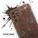 Rustic Textured Surface V3 - Premium Vinyl Skin Decal for Samsung Galaxy S25 Ultra, S24, S23, S22 & All Galaxy S Models