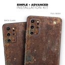 Rustic Textured Surface V3 - Premium Vinyl Skin Decal for Samsung Galaxy S25 Ultra, S24, S23, S22 & All Galaxy S Models