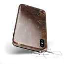 Rustic Textured Surface V3 - iPhone X Swappable Hybrid Case