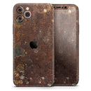 Rustic Textured Surface V3 - Protective Skin Wrap & Decal – Compatible with iPhone SE to iPhone 17 Pro Max (All Models)