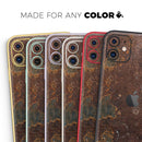 Rustic Textured Surface V3 - Protective Skin Wrap & Decal – Compatible with iPhone SE to iPhone 17 Pro Max (All Models)