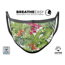 S17 colorway1 - Made in USA Mouth Cover Unisex Anti-Dust Cotton Blend Reusable & Washable Face Mask with Adjustable Sizing for Adult or Child