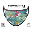 S17 colorway2 - Made in USA Mouth Cover Unisex Anti-Dust Cotton Blend Reusable & Washable Face Mask with Adjustable Sizing for Adult or Child