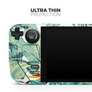 S17 colorway2 // Vinyl Skin Wrap for Steam Deck OLED & Steam Deck (LCD) — Soft Matte or Ultra Gloss