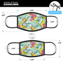 S17 colorway3 - Made in USA Mouth Cover Unisex Anti-Dust Cotton Blend Reusable & Washable Face Mask with Adjustable Sizing for Adult or Child
