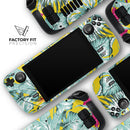 S17 colorway3 // Vinyl Skin Wrap for Steam Deck OLED & Steam Deck (LCD) — Soft Matte or Ultra Gloss