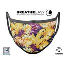 S17 colorway4 - Made in USA Mouth Cover Unisex Anti-Dust Cotton Blend Reusable & Washable Face Mask with Adjustable Sizing for Adult or Child