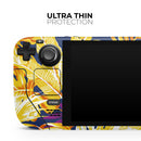 S17 colorway4 // Vinyl Skin Wrap for Steam Deck OLED & Steam Deck (LCD) — Soft Matte or Ultra Gloss