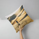 HUEF THE DUNES // ink-Fuzed Throw Pillow