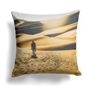HUEF THE DUNES // ink-Fuzed Throw Pillow