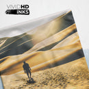 HUEF THE DUNES // ink-Fuzed Throw Pillow
