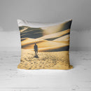 HUEF THE DUNES // ink-Fuzed Throw Pillow