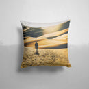 HUEF THE DUNES // ink-Fuzed Throw Pillow
