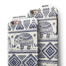 Sacred Elephant Pattern iPhone 6/6s or 6/6s Plus 2-Piece Hybrid INK-Fuzed Case