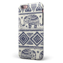 Sacred Elephant Pattern iPhone 6/6s or 6/6s Plus 2-Piece Hybrid INK-Fuzed Case