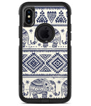 Sacred Elephant Pattern - iPhone X OtterBox Case & Skin Kits