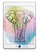 Sacred Elephant Watercolor - iPad Pro 97 - View 6.jpg