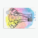 Sacred Elephant Watercolor - Premium Protective Decal Skin-Kit for the Apple Credit Card