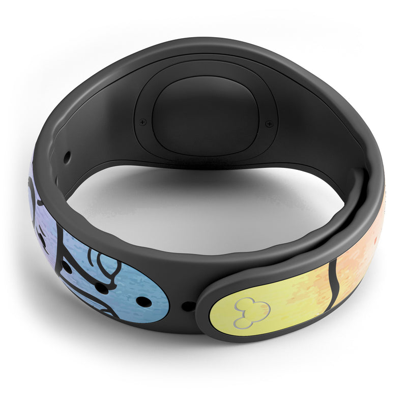 Sacred Elephant Watercolor - Decal Skin Wrap Kit for the Disney Magic Band