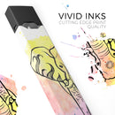Sacred Elephant Watercolor - Premium Decal Protective Skin-Wrap Sticker compatible with the Juul Labs vaping device