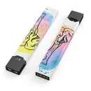 Sacred Elephant Watercolor - Premium Decal Protective Skin-Wrap Sticker compatible with the Juul Labs vaping device