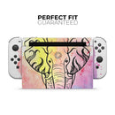 Sacred Elephant Watercolor // Skin Decal Wrap Kit for Nintendo Switch Console & Dock, Joy-Cons, Pro Controller, Lite, 3DS XL, 2DS XL, DSi, or Wii - Vinyl Skin Wrap for Nintendo Switch 2, OLED, Lite, Pro Controller, Wii & Classic Handhelds