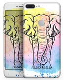 Sacred Elephant Watercolor - Skin-kit for the iPhone 8 or 8 Plus