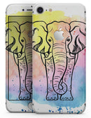Sacred Elephant Watercolor - Skin-kit for the iPhone 8 or 8 Plus