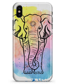 Sacred Elephant Watercolor - iPhone X Clipit Case