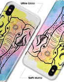 Sacred Elephant Watercolor - iPhone X Clipit Case