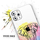 Sacred Elephant Watercolor - Vinyl Skin Wrap for iPhone 17 Pro Max, 17 Pro, 17 Air, 17, 16 & All Models — Soft Matte or Ultra Gloss