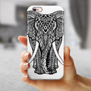 Sacred Ornate Elephant iPhone 6/6s or 6/6s Plus 2-Piece Hybrid INK-Fuzed Case