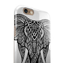 Sacred Ornate Elephant iPhone 6/6s or 6/6s Plus 2-Piece Hybrid INK-Fuzed Case