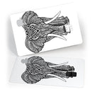 Sacred Ornate Elephant - Premium Protective Decal Skin-Kit for the Apple Credit Card