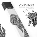 Sacred Ornate Elephant - Premium Decal Protective Skin-Wrap Sticker compatible with the Juul Labs vaping device