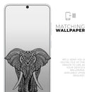 Sacred Ornate Elephant - Premium Vinyl Skin Decal for Samsung Galaxy S25 Ultra, S24, S23, S22 & All Galaxy S Models
