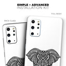Sacred Ornate Elephant - Premium Vinyl Skin Decal for Samsung Galaxy S25 Ultra, S24, S23, S22 & All Galaxy S Models