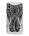 Sacred Ornate Elephant - Crystal Clear Hard Case for the iPhone XS MAX, XS & More (ALL AVAILABLE)