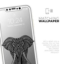 Sacred Ornate Elephant - Protective Skin Wrap & Decal – Compatible with iPhone SE to iPhone 17 Pro Max (All Models)
