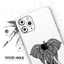 Sacred Ornate Elephant - Protective Skin Wrap & Decal – Compatible with iPhone SE to iPhone 17 Pro Max (All Models)