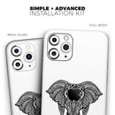 Sacred Ornate Elephant - Protective Skin Wrap & Decal – Compatible with iPhone SE to iPhone 17 Pro Max (All Models)