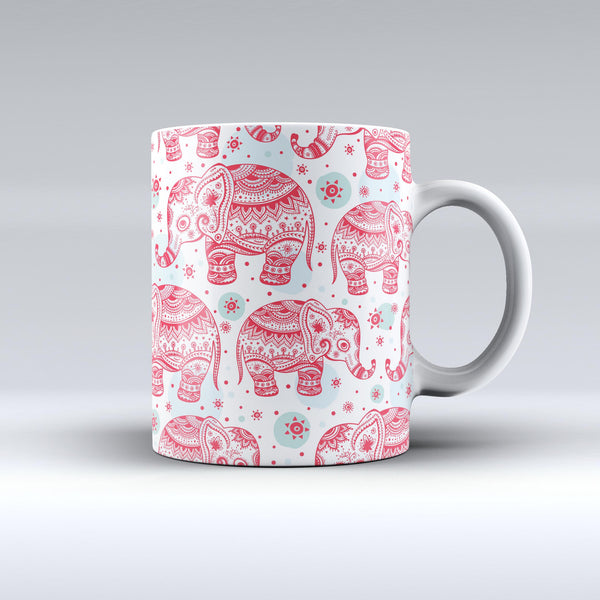 The-Sacred-Red-Elephant-and-Polkadots-ink-fuzed-Ceramic-Coffee-Mug