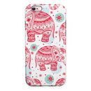 Sacred Red Elephant and Polkadots iPhone 6/6s or 6/6s Plus 2-Piece Hybrid INK-Fuzed Case