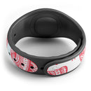 Sacred Red Elephant and Polkadots - Decal Skin Wrap Kit for the Disney Magic Band